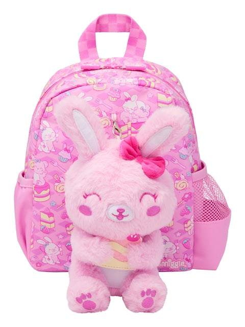 Smiggle - Out & About Çıkarılabilir Oyuncaklı Kreş Okul Sırt Çantası