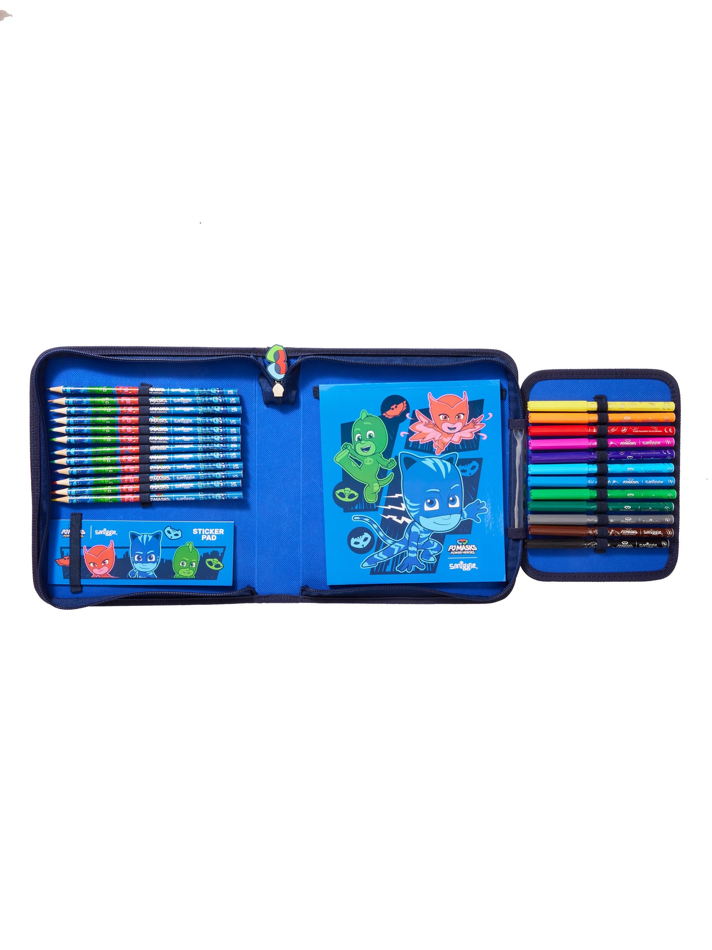 Smiggle - PJ Mask Kırtasiye Seti ve Kalem Kutusu