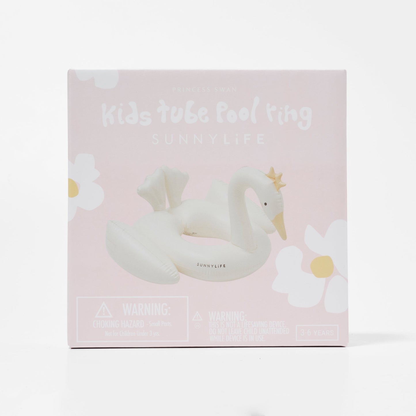Sunnylife - Princess Swan Children's Inflatable Sea and Pool Ring