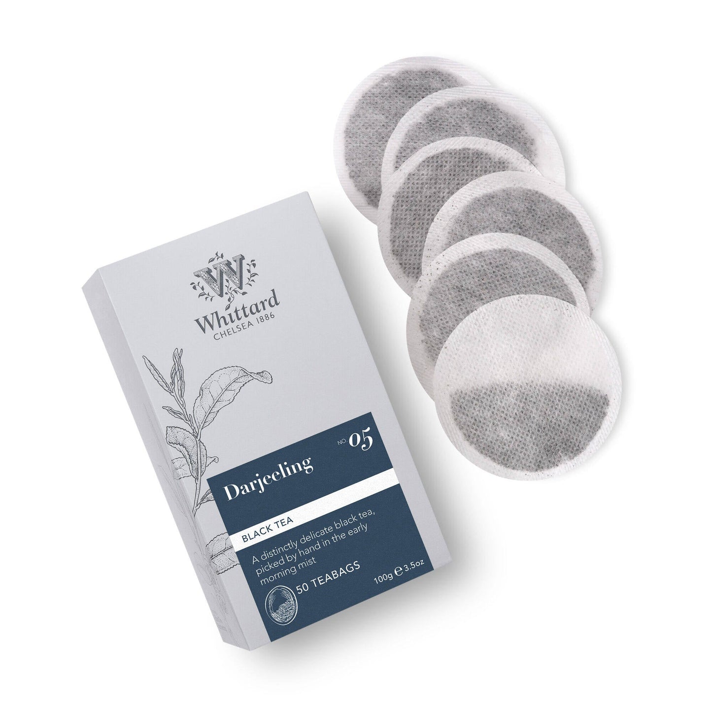 Whittard Chelsea - Darjeeling 50 Geleneksel Orijinal İngiliz Çayı