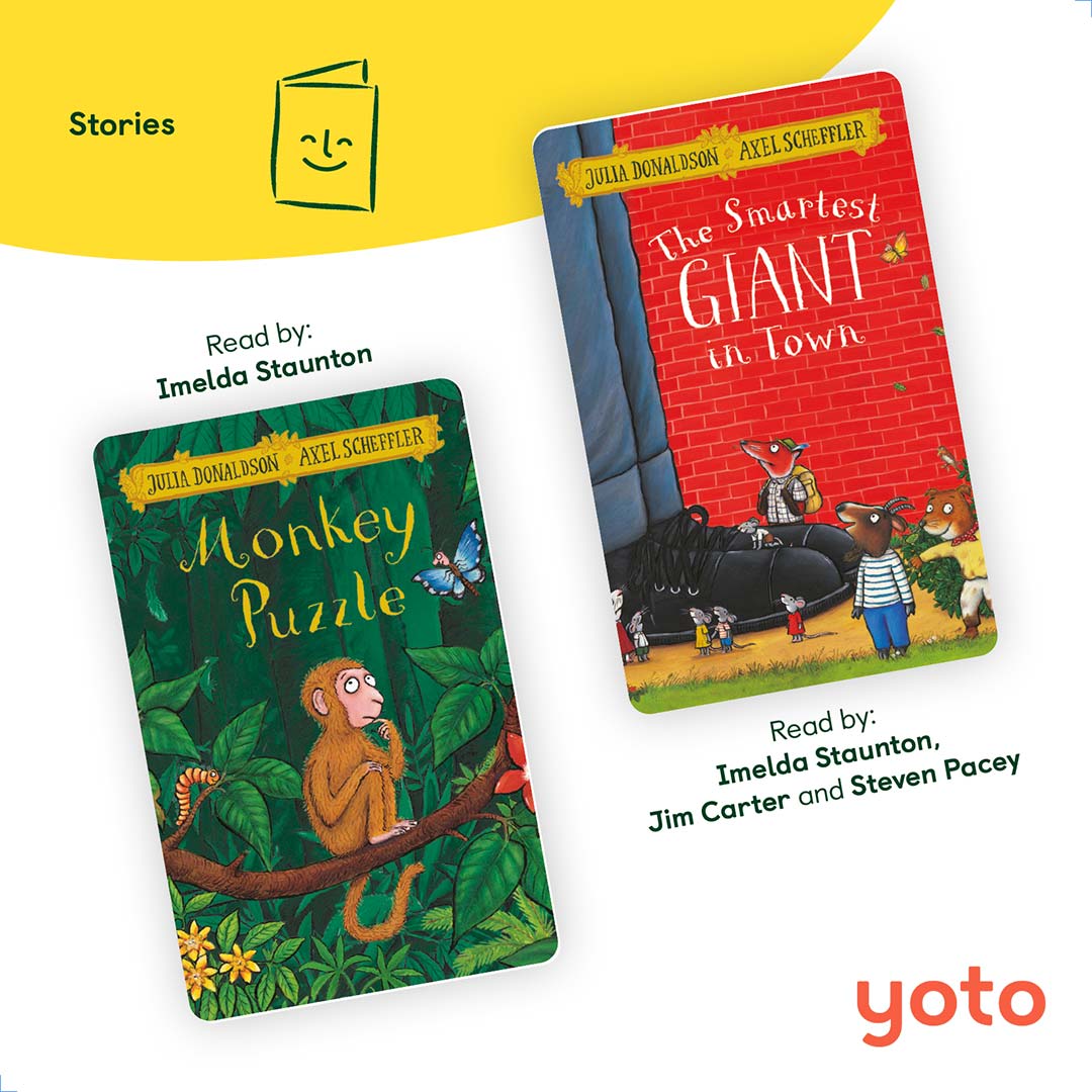 Yoto - Gruffalo ve Arkadaşları 6lı Koleksiyonu İngilizce Sesli Kart